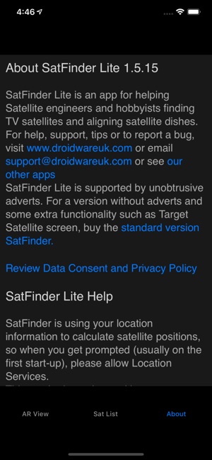 Satfinder Lite On The App Store