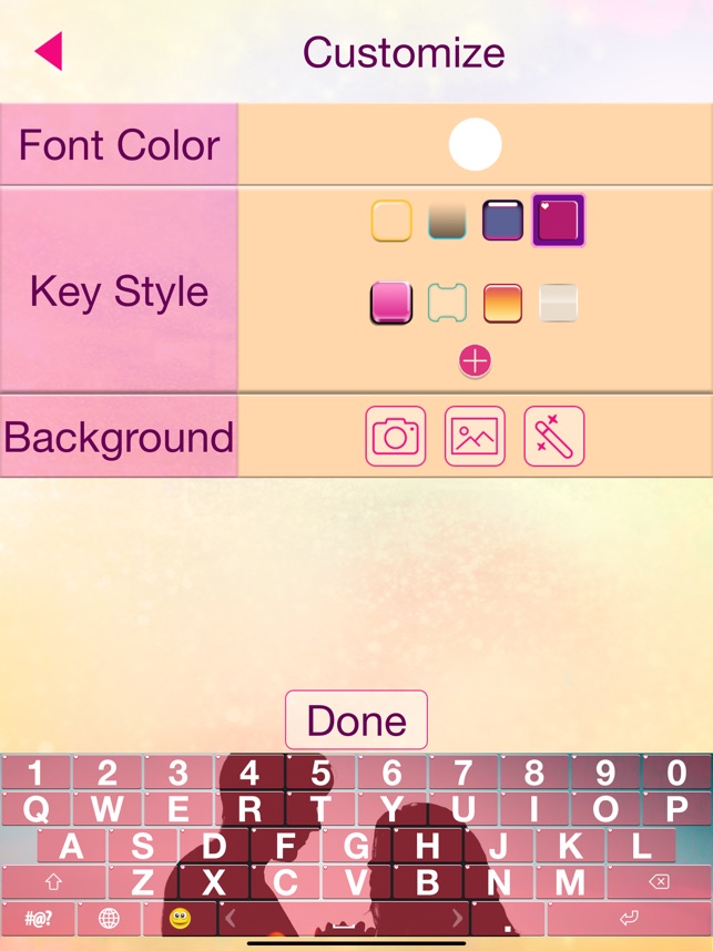 カスタムキーボード写真テーマ着せ替え をapp Storeで