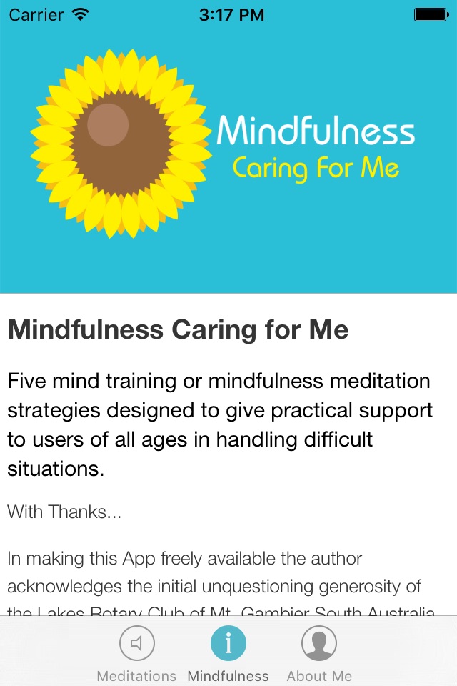 Mindfulness Caring for Me screenshot 3