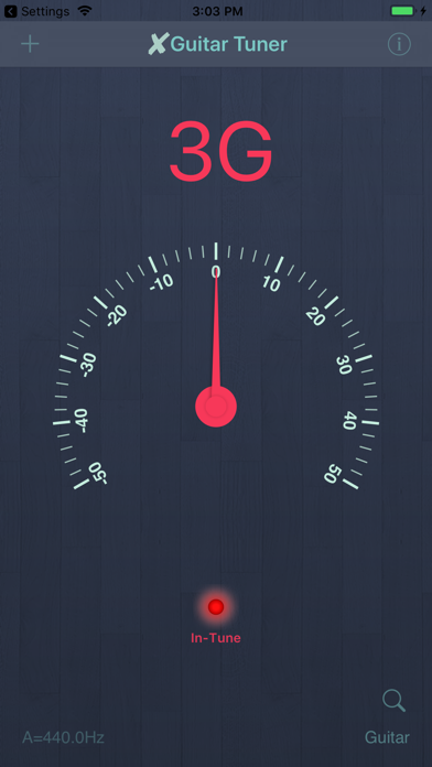 X Guitar Tuner Pro screenshot 2