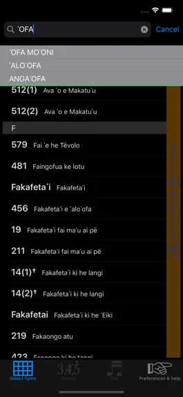 Game screenshot Tongan hymns FWC apk