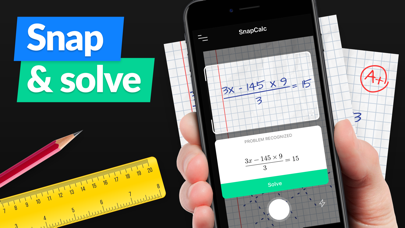 SnapCalc - Math Problem Solver Screenshot 1