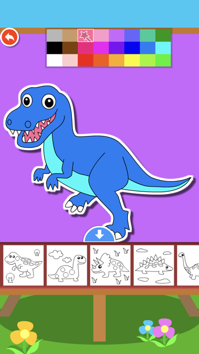 How to cancel & delete Dinosaur Drawing Jigsaw: Color Doodle Puzzle Game from iphone & ipad 2