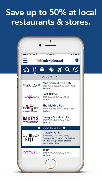Entertainment Coupons