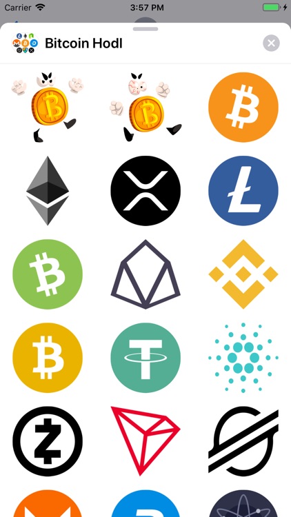 Bitcoin Crypto HODL Stickers screenshot-9