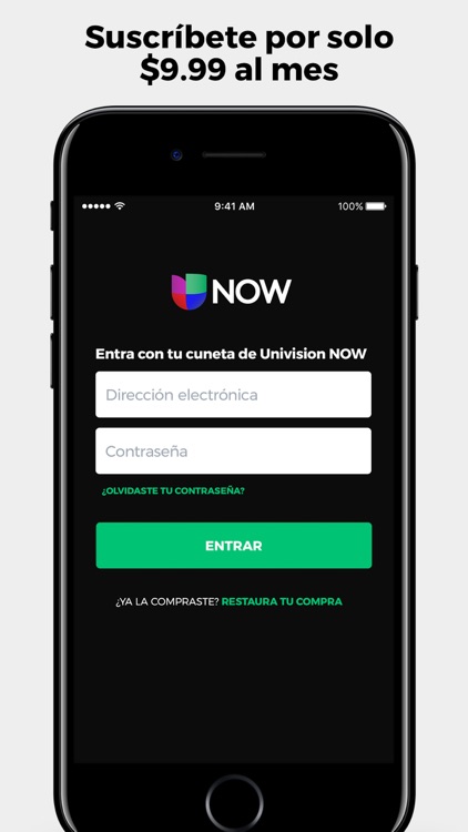 UnivisionNow En Vivo/On Demand screenshot-5
