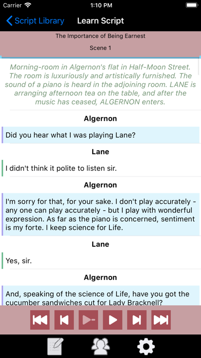 Script Rehearser screenshot 3