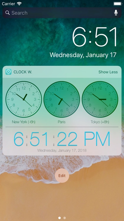 Clock Widget