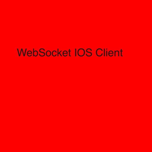WebSocket Client iOS App