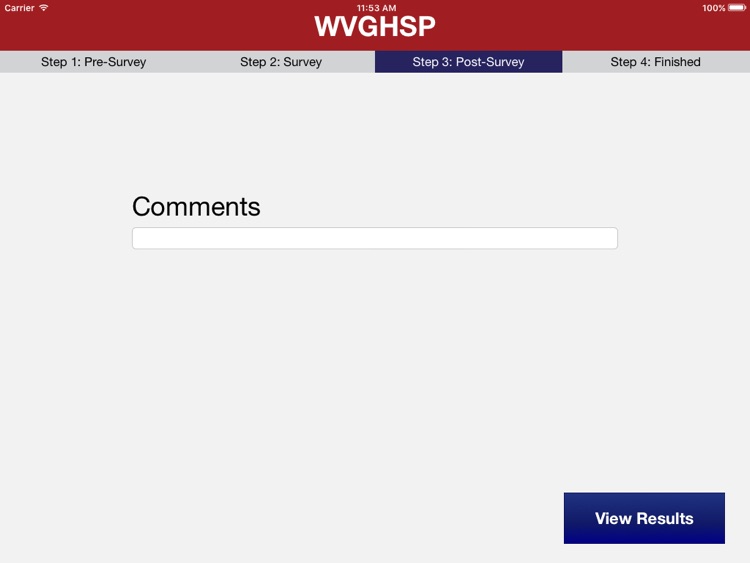 West Virginia Seatbelt Survey screenshot-3