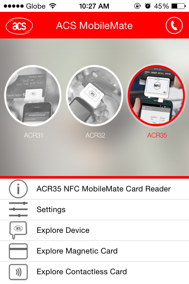 ACS MobileMate screenshot 2