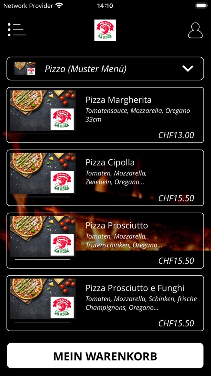 Pizzeria La Rosa Reinach