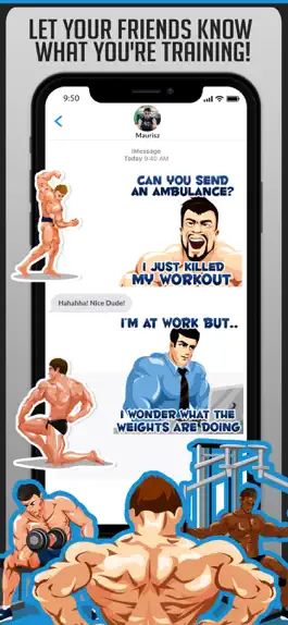 Game screenshot Body Building Stickers Emoji hack