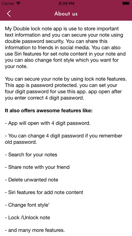 My Double Lock Notes screenshot-7