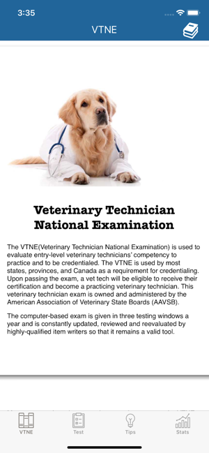 VTNE - Veterinary Exam Tests