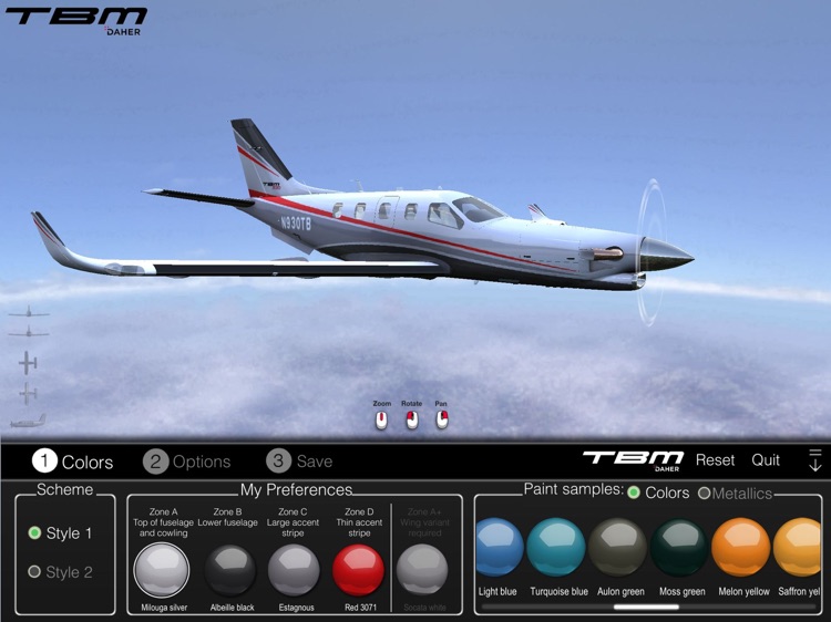 TBM Paint Configurator