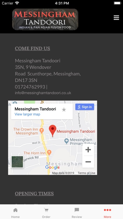 Messingham Tandoori