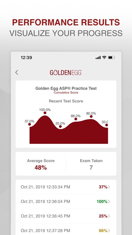 Golden Egg ASP® Practice Test screenshot-3