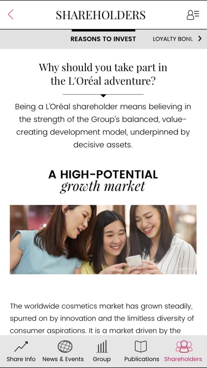 L’Oréal Investors screenshot-5