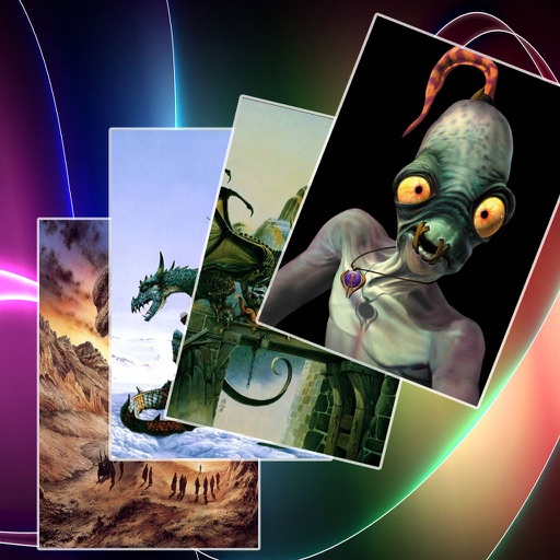 Fantasy Backgrounds for iPhone, iPad and iPod touch Icon