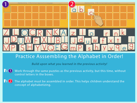 ABC Montessori Alphabetizing screenshot 4