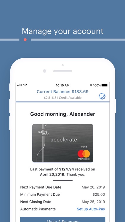 Sallie Mae Credit Card