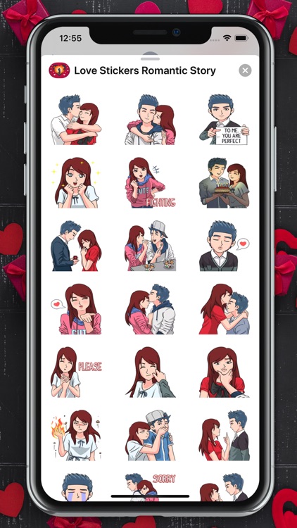 Love Stickers Romantic Story screenshot-4