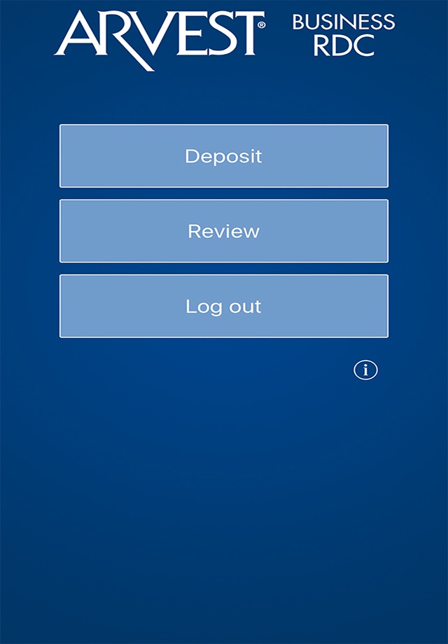 Arvest Business Remote Deposit screenshot 2