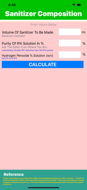 HandSanitizer Preparation Tool(圖2)-速報App