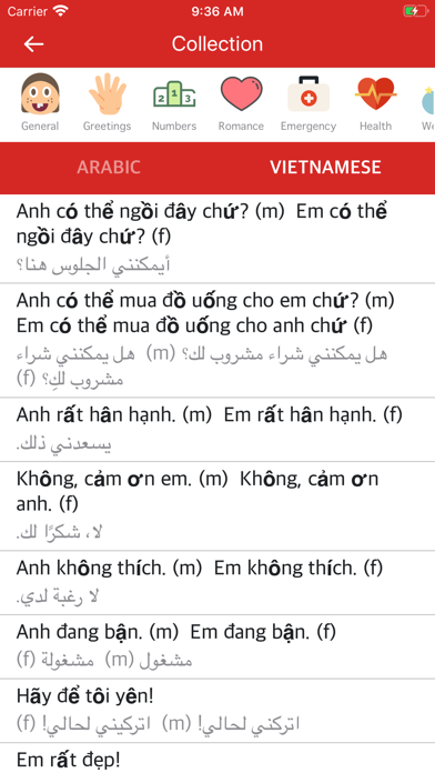 Arabic Vietnamese Dictionary screenshot 2