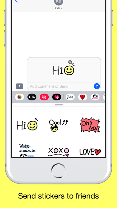 Quick phrases - stickers emoji screenshot 4