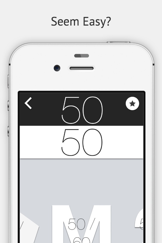 50 50 - The Slicing Game screenshot 2