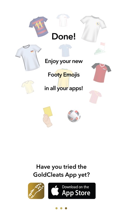 GoldCleats - Soccer Emojis