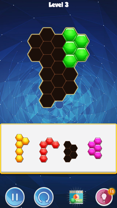 Hexa-6 Puzzle screenshot 4
