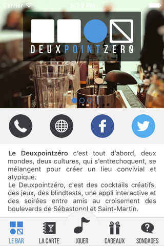 DeuxPointZero - Bar à Paris - náhled