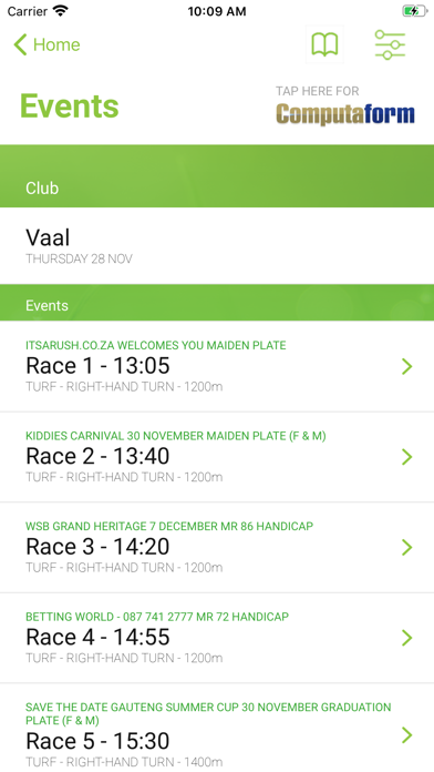 Racing Information Center screenshot 2