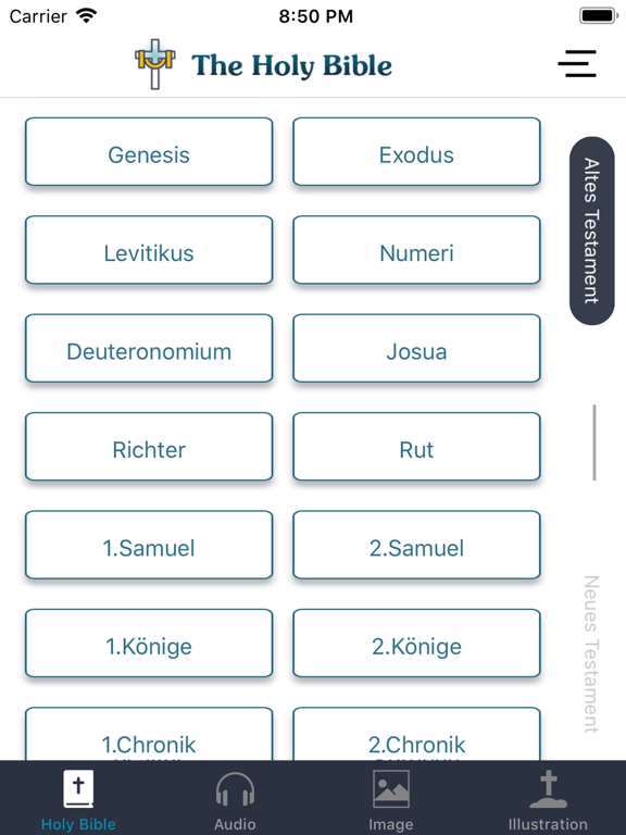 Screenshot #4 pour Die Bibel Deutsch mit Audio