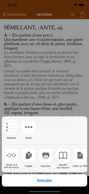 Dictionnaire de français TLFi(圖3)-速報App