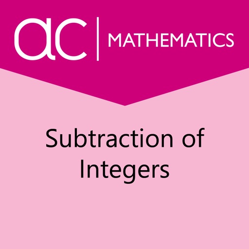 Subtraction of Integers icon