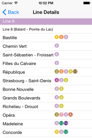 Paris Metro Route Planner - náhled