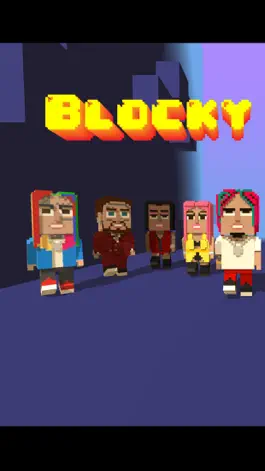 Game screenshot Blocky Gang Roller Jump mod apk