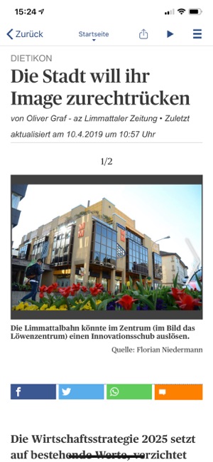 Limmattaler Zeitung News(圖3)-速報App