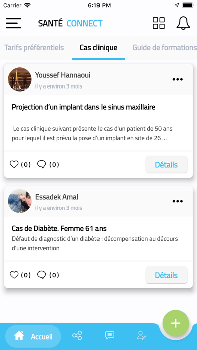 SANTÉ CONNECT screenshot 2
