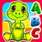 Help save the dinosaurs by solving educational puzzles