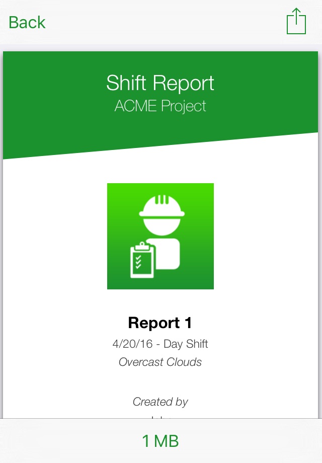 Shift Report screenshot 4