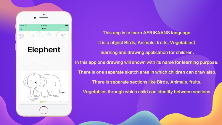 AFRIKAANS Learning And Drawing screenshot-5