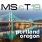 Materials Science & Technology 2019 technical conference and exhibition is September 29–October 3, 2019, in Portland, Oregon