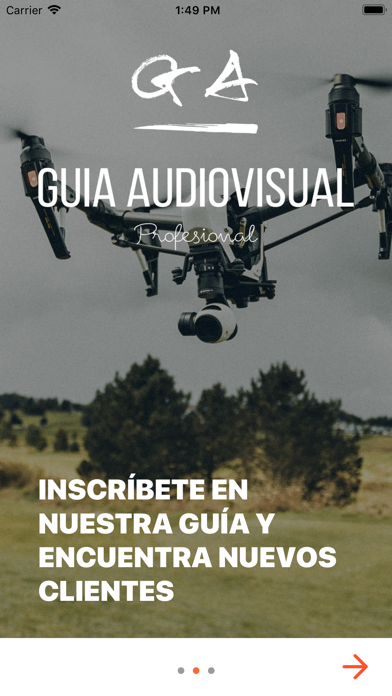 Guía profesional audiovisual screenshot 3