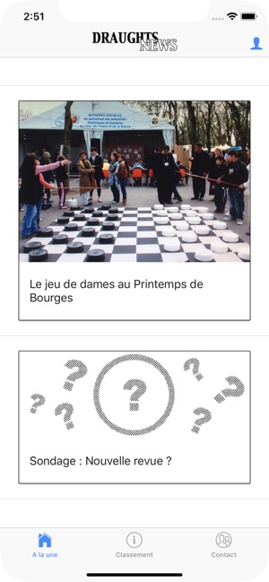 Draughts News