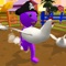 Catch the chickens in a really funny yet challenging way